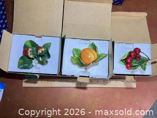 MaxSold Auction: Fitz and Floyd Fruit Serving Ware - Fremont (California, USA) PARTNER MANAGED Estate Sale Online Auction - Las Palmas Avenue