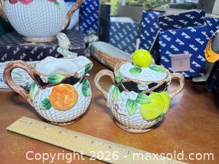 MaxSold Auction: Fitz and Floyd Woods and Sunflowers  - Fremont (California, USA) PARTNER MANAGED Estate Sale Online Auction - Las Palmas Avenue