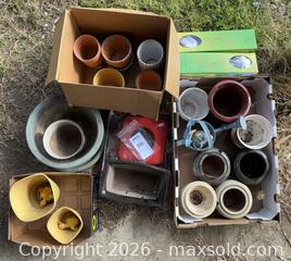 MaxSold Auction: Flower Pots & Accessories #2  - Fremont (California, USA) PARTNER MANAGED Estate Sale Online Auction - Las Palmas Avenue