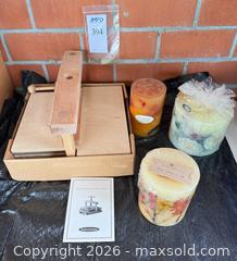 MaxSold Auction: Flower Press & Botanical Candles  - Fremont (California, USA) PARTNER MANAGED Estate Sale Online Auction - Las Palmas Avenue