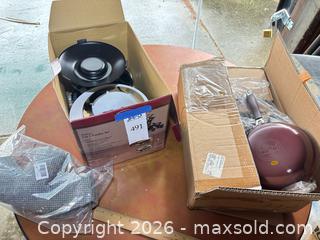 MaxSold Auction: Fondue Pot, Plates and Pans - Fremont (California, USA) PARTNER MANAGED Estate Sale Online Auction - Las Palmas Avenue
