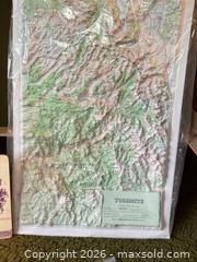 MaxSold Auction: Framed Arts & Vintage 3D Yosemite Relief Map - Fremont (California, USA) PARTNER MANAGED Estate Sale Online Auction - Las Palmas Avenue