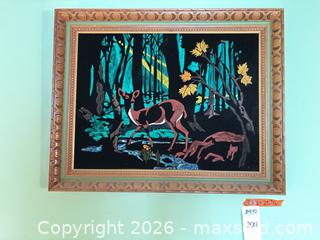 MaxSold Auction: Framed Velvet Painting - Fremont (California, USA) PARTNER MANAGED Estate Sale Online Auction - Las Palmas Avenue