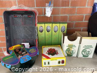 MaxSold Auction: Fun Flower Assortment  - Fremont (California, USA) PARTNER MANAGED Estate Sale Online Auction - Las Palmas Avenue