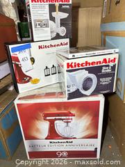 MaxSold Auction: KitchenAid Stand Mixer with Accessories - Fremont (California, USA) PARTNER MANAGED Estate Sale Online Auction - Las Palmas Avenue