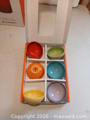 MaxSold Auction: Le Creuset Sauce Jar, Pinch Bowls, Utensil Set with Crock - Fremont (California, USA) PARTNER MANAGED Estate Sale Online Auction - Las Palmas Avenue