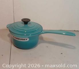 MaxSold Auction: Le Creuset Sauce Pan - Fremont (California, USA) PARTNER MANAGED Estate Sale Online Auction - Las Palmas Avenue