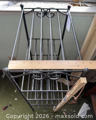 MaxSold Auction: Longaberger 5 Shelf Wrought Iron Unit  - Fremont (California, USA) PARTNER MANAGED Estate Sale Online Auction - Las Palmas Avenue