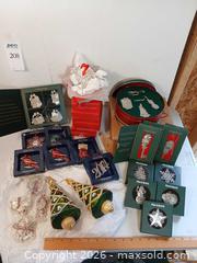 MaxSold Auction: Longaberger and Other Xmas Ornaments - Fremont (California, USA) PARTNER MANAGED Estate Sale Online Auction - Las Palmas Avenue
