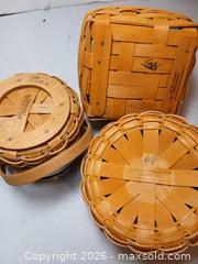 MaxSold Auction: Longaberger Baskets Bear Family and Other Blues - Fremont (California, USA) PARTNER MANAGED Estate Sale Online Auction - Las Palmas Avenue