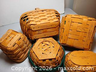 MaxSold Auction: Longaberger Baskets Dark Green Variety - Fremont (California, USA) PARTNER MANAGED Estate Sale Online Auction - Las Palmas Avenue