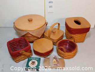 MaxSold Auction: Longaberger Baskets Large Homestead and Several Red - Fremont (California, USA) PARTNER MANAGED Estate Sale Online Auction - Las Palmas Avenue