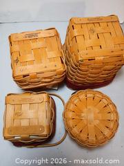 MaxSold Auction: Longaberger Baskets Large Homestead and Several Red - Fremont (California, USA) PARTNER MANAGED Estate Sale Online Auction - Las Palmas Avenue
