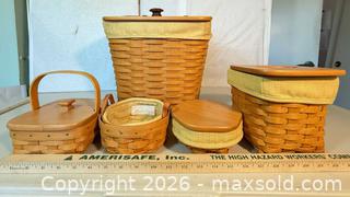 MaxSold Auction: Longaberger Bathroom/ Bedroom Set  - Fremont (California, USA) PARTNER MANAGED Estate Sale Online Auction - Las Palmas Avenue