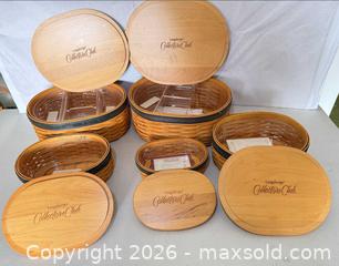MaxSold Auction: Longaberger Collector’s Club Harmony Collection + Bonus Basket!   - Fremont (California, USA) PARTNER MANAGED Estate Sale Online Auction - Las Palmas Avenue