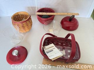 MaxSold Auction: Longaberger Collector’s Club Red Apple Basket & More  - Fremont (California, USA) PARTNER MANAGED Estate Sale Online Auction - Las Palmas Avenue