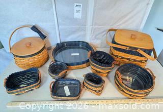 MaxSold Auction: Longaberger Collector’s Club Serving Set  - Fremont (California, USA) PARTNER MANAGED Estate Sale Online Auction - Las Palmas Avenue