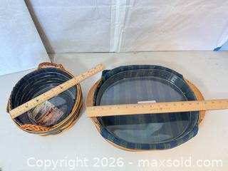 MaxSold Auction: Longaberger Collector’s Club Serving Set  - Fremont (California, USA) PARTNER MANAGED Estate Sale Online Auction - Las Palmas Avenue