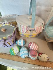 MaxSold Auction: Longaberger Easter Assortment - Fremont (California, USA) PARTNER MANAGED Estate Sale Online Auction - Las Palmas Avenue