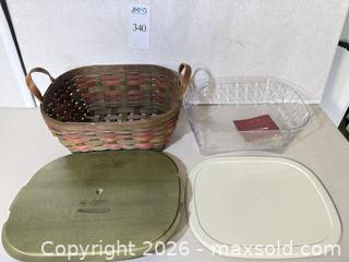 MaxSold Auction: Longaberger Food Storage & Basket Set - Fremont (California, USA) PARTNER MANAGED Estate Sale Online Auction - Las Palmas Avenue