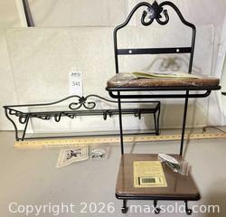 MaxSold Auction: Longaberger Foundry Collection Wall Racks  - Fremont (California, USA) PARTNER MANAGED Estate Sale Online Auction - Las Palmas Avenue