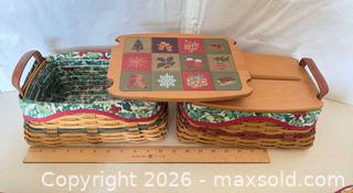 MaxSold Auction: Longaberger Holiday Basket Assortment  - Fremont (California, USA) PARTNER MANAGED Estate Sale Online Auction - Las Palmas Avenue