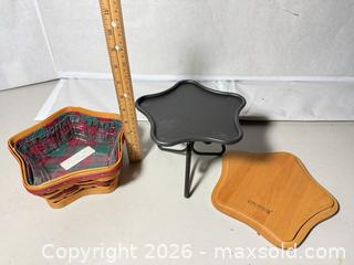 MaxSold Auction: Longaberger Shining Stars Holiday Set  - Fremont (California, USA) PARTNER MANAGED Estate Sale Online Auction - Las Palmas Avenue