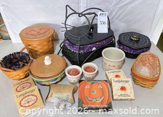 MaxSold Auction: Longaberger Spooky Season Assortment - Fremont (California, USA) PARTNER MANAGED Estate Sale Online Auction - Las Palmas Avenue