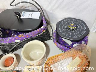 MaxSold Auction: Longaberger Spooky Season Assortment - Fremont (California, USA) PARTNER MANAGED Estate Sale Online Auction - Las Palmas Avenue