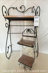 MaxSold Auction: Longaberger Wrought Iron Foundry Collection Shelving #2  - Fremont (California, USA) PARTNER MANAGED Estate Sale Online Auction - Las Palmas Avenue