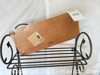 MaxSold Auction: Longaberger Wrought Iron Foundry Collection Shelving #2  - Fremont (California, USA) PARTNER MANAGED Estate Sale Online Auction - Las Palmas Avenue