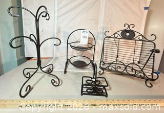 MaxSold Auction: Longaberger Wrought Iron Kitchen Stands - Fremont (California, USA) PARTNER MANAGED Estate Sale Online Auction - Las Palmas Avenue