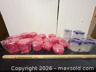 MaxSold Auction: New Plastic Food Storage Assortment #2  - Fremont (California, USA) PARTNER MANAGED Estate Sale Online Auction - Las Palmas Avenue