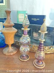 MaxSold Auction: Perfume Bottles and Mirrored Tray - Fremont (California, USA) PARTNER MANAGED Estate Sale Online Auction - Las Palmas Avenue