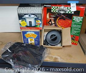 MaxSold Auction: Pizza Popcorn and Food Steamer aka Friday Night - Fremont (California, USA) PARTNER MANAGED Estate Sale Online Auction - Las Palmas Avenue