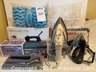 MaxSold Auction: Rowenta Irons, Gingher Shears & Cleaning Extras - Fremont (California, USA) PARTNER MANAGED Estate Sale Online Auction - Las Palmas Avenue