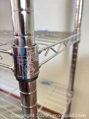 MaxSold Auction: Short Chrome Shelf #1 - Fremont (California, USA) PARTNER MANAGED Estate Sale Online Auction - Las Palmas Avenue