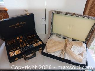 MaxSold Auction: Solingen Gold-plated Flatware & Sheraton Candlesticks - Fremont (California, USA) PARTNER MANAGED Estate Sale Online Auction - Las Palmas Avenue