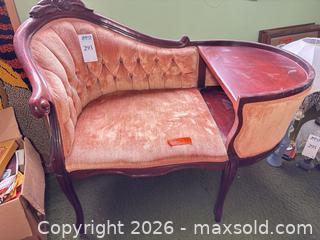 MaxSold Auction: Victorian French-Style Telephone Chair - Fremont (California, USA) PARTNER MANAGED Estate Sale Online Auction - Las Palmas Avenue