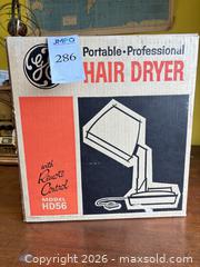 MaxSold Auction: Vintage GE portable professional hairdryer - Fremont (California, USA) PARTNER MANAGED Estate Sale Online Auction - Las Palmas Avenue