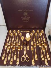 MaxSold Auction: West Germany Gold Plated Kitchenware  - Fremont (California, USA) PARTNER MANAGED Estate Sale Online Auction - Las Palmas Avenue