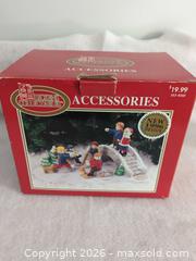 MaxSold Auction: Dickens Collectables Porcelain Christmas Village Children Playing - Markham (Ontario, Canada) SELLER MANAGED Downsizing Online Auction - Carlton Road