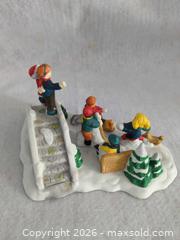 MaxSold Auction: Dickens Collectables Porcelain Christmas Village Children Playing - Markham (Ontario, Canada) SELLER MANAGED Downsizing Online Auction - Carlton Road