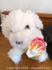 MaxSold Auction: Folkmanis Bichon Frise Puppet & Creature Comforts Gorilla Plush - Markham (Ontario, Canada) SELLER MANAGED Downsizing Online Auction - Carlton Road