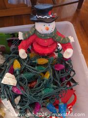 MaxSold Auction: Holiday / Christmas Decorations Assortment with String Lights - Markham (Ontario, Canada) SELLER MANAGED Downsizing Online Auction - Carlton Road