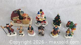 MaxSold Auction: Lot of 10 Resin Christmas Figurines - Markham (Ontario, Canada) SELLER MANAGED Downsizing Online Auction - Carlton Road