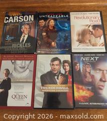 MaxSold Auction: Lot of 12 DVDs – Assorted Genres - Markham (Ontario, Canada) SELLER MANAGED Downsizing Online Auction - Carlton Road