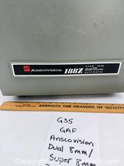 MaxSold Auction: GAF Dual 8mm / Super 8mm Projector  - Bremerton (Washington, USA) SELLER MANAGED Estate Sale Online Auction - Burwell Street