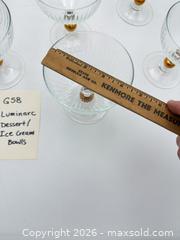 MaxSold Auction: Luminarc Dessert / Ice Cream Dishes - Bremerton (Washington, USA) SELLER MANAGED Estate Sale Online Auction - Burwell Street