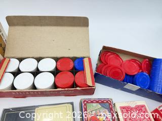 MaxSold Auction: Playing Cards and Poker Chips - Bremerton (Washington, USA) SELLER MANAGED Estate Sale Online Auction - Burwell Street